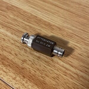 Tektronix 011-0059-02 10X 50 Ohm 2W BNC Attenuator Male to Female